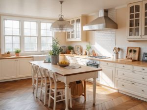 Kitchen islands that double as social hubs