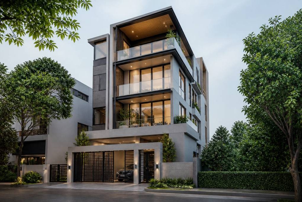 4 story house designs for modern architecture and flexible family living